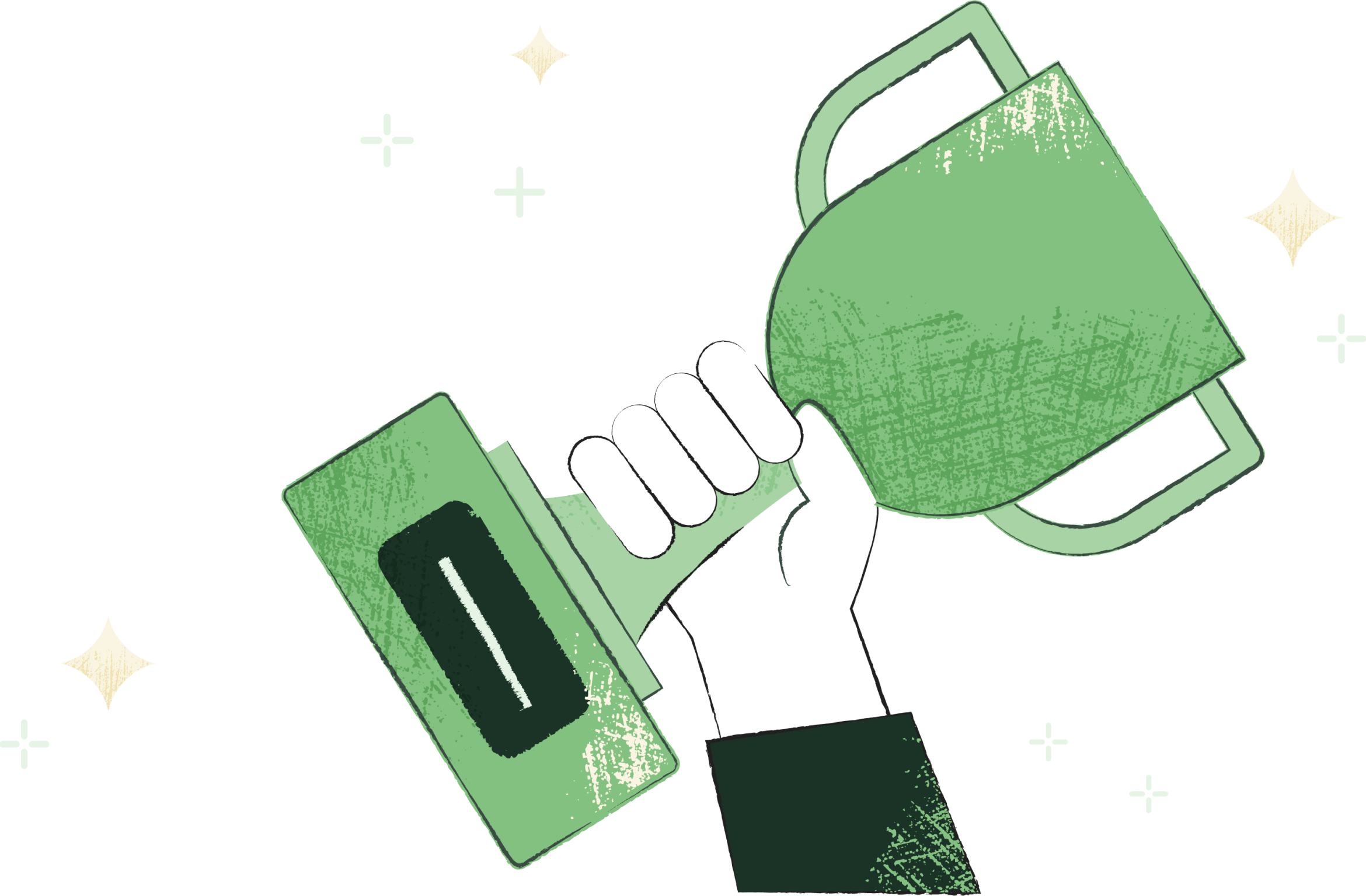 Trophy illustration